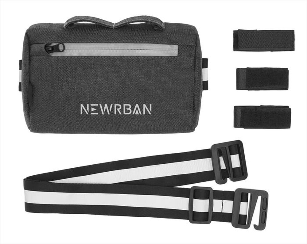"CELLULARLINE - Borsa portaoggetti per manubrio NEWMBAGHANDLEBARSK-Nero"