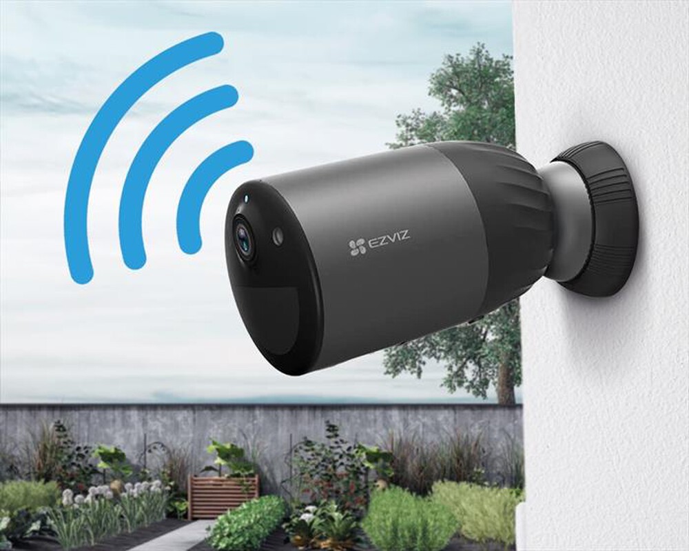 "EZVIZ - Telecamera senza fili a batteria 4MP-Black"