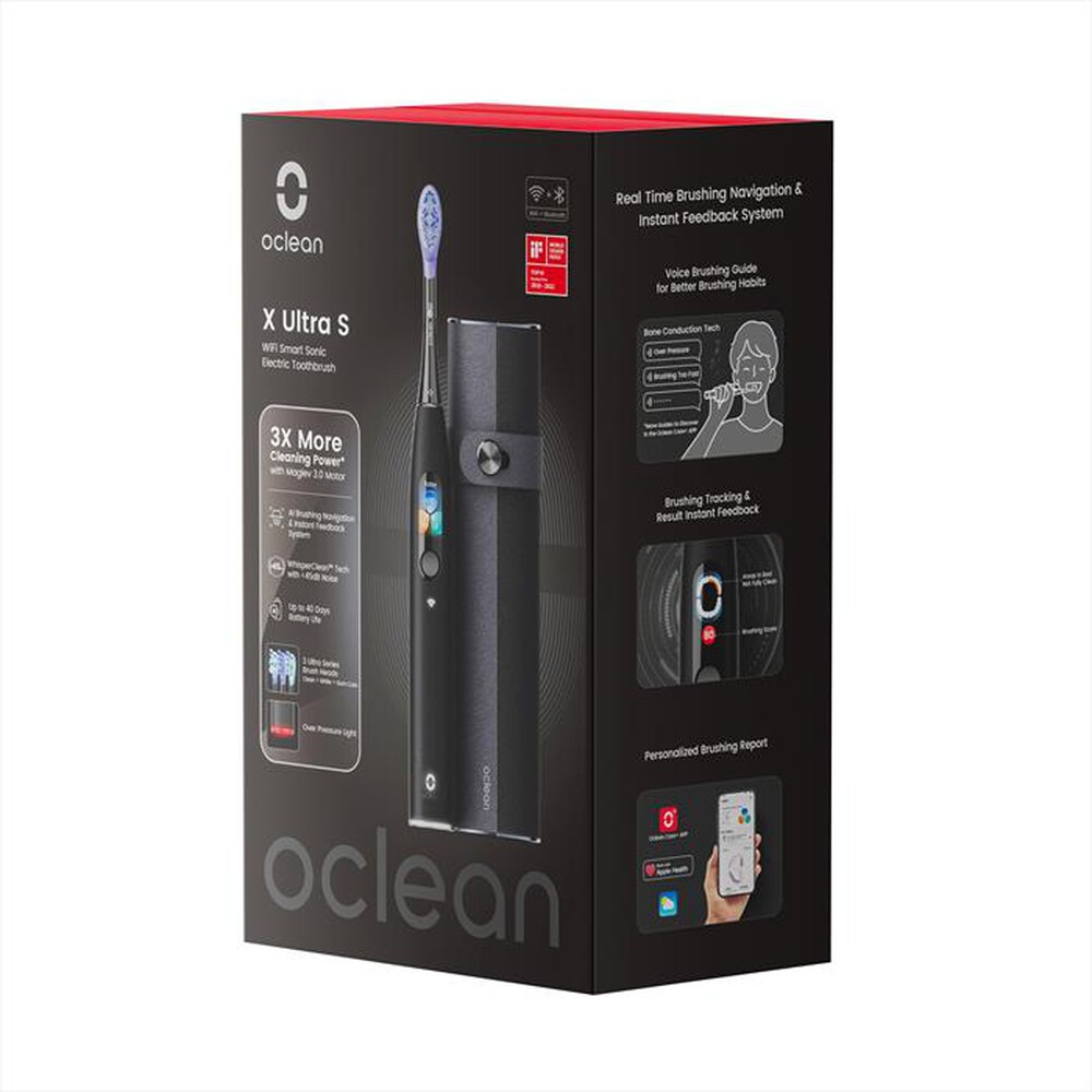 "OCLEAN - Spazzolino elettrico X ULTRA S-Black"