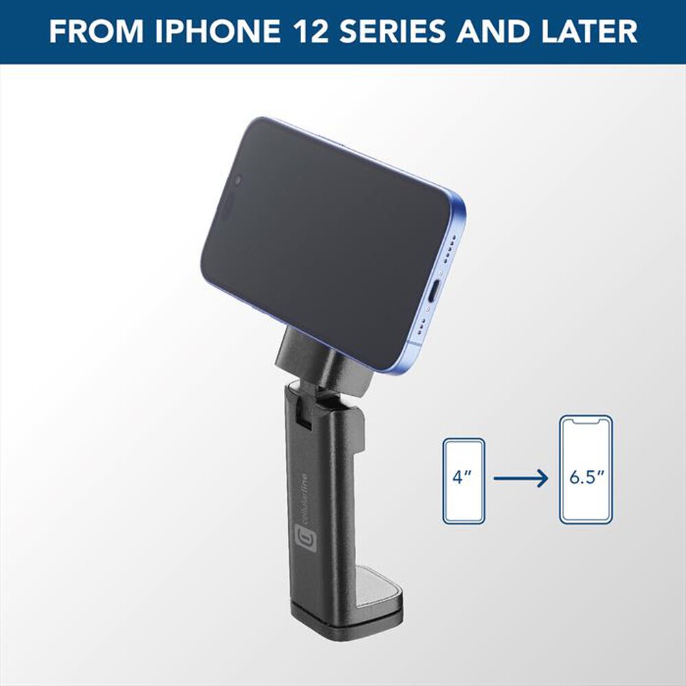 Immagine del prodotto CELLULARLINE - Supporto passivo MAG TRAVEL HOLDER per iPhone-Nero