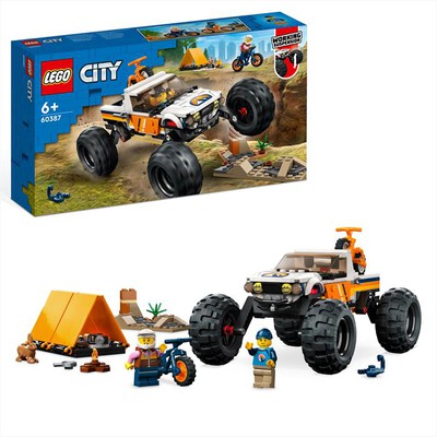 LEGO - CITY AVVENTURE SUL FUORISTRADA 4X4 - 60387