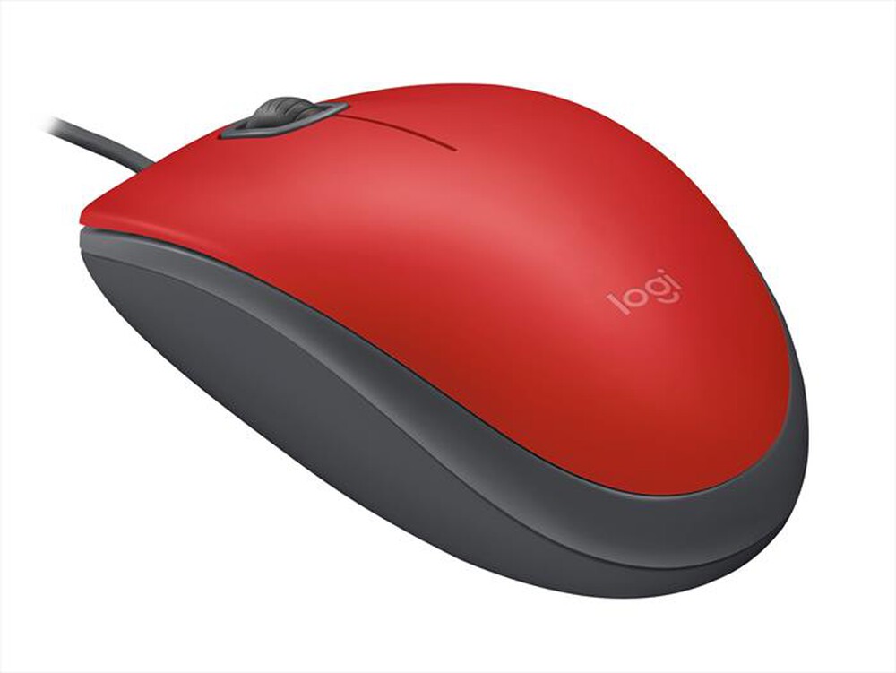 "LOGITECH - Mouse M110 Silent-Rosso"