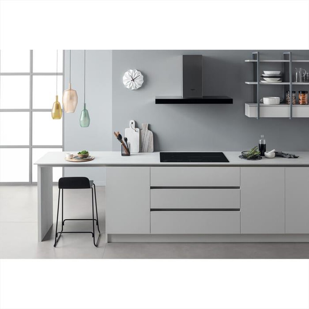 "HOTPOINT ARISTON - Piano induzione HS 1677C NE 77 cm-Nero"
