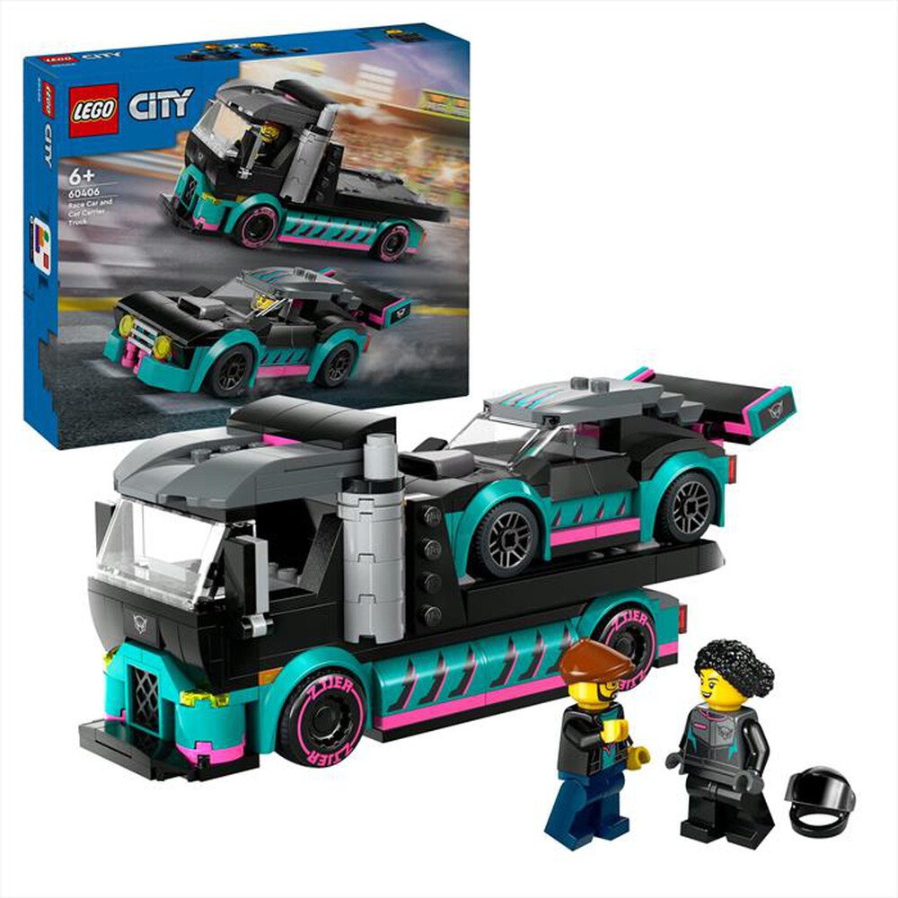 Immagine del prodotto LEGO - CITY Auto da corsa e trasportatore 60406