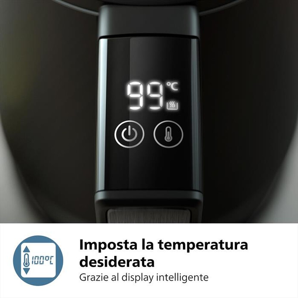 "PHILIPS - Bollitore SERIES 7000 HD9396/90-Nero"