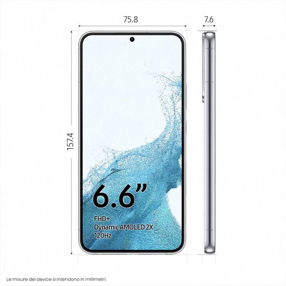 Immagine del prodotto SAMSUNG - GALAXY S22+ 128GB-Phantom White