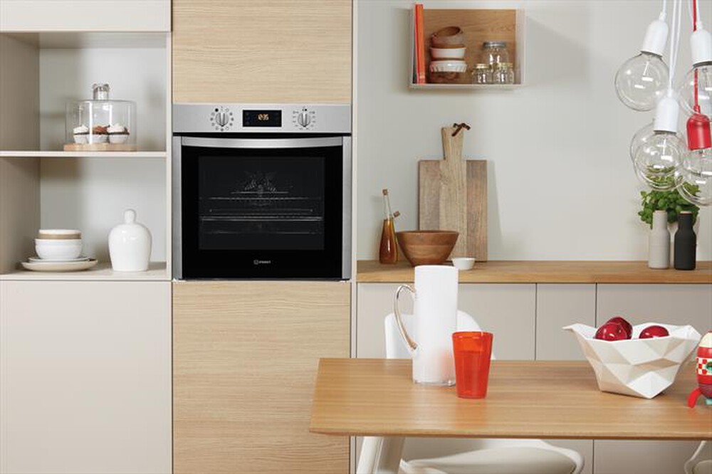 "INDESIT - Forno incasso elettrico IFW 5844 P IX Classe A+-Inox"