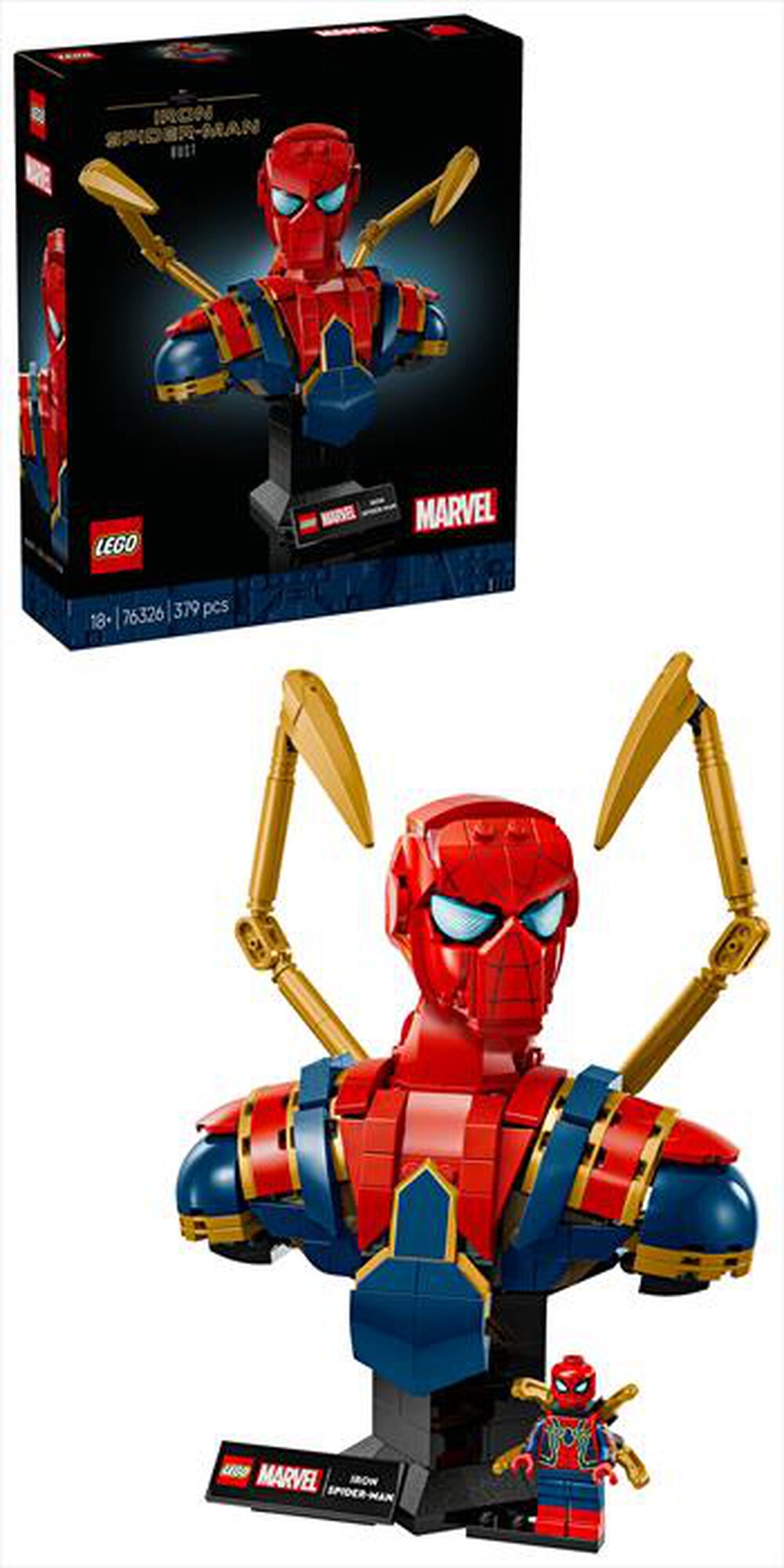Immagine del prodotto LEGO - SUPER HEROES MARVEL Busto di Iron Spider-Man 76326