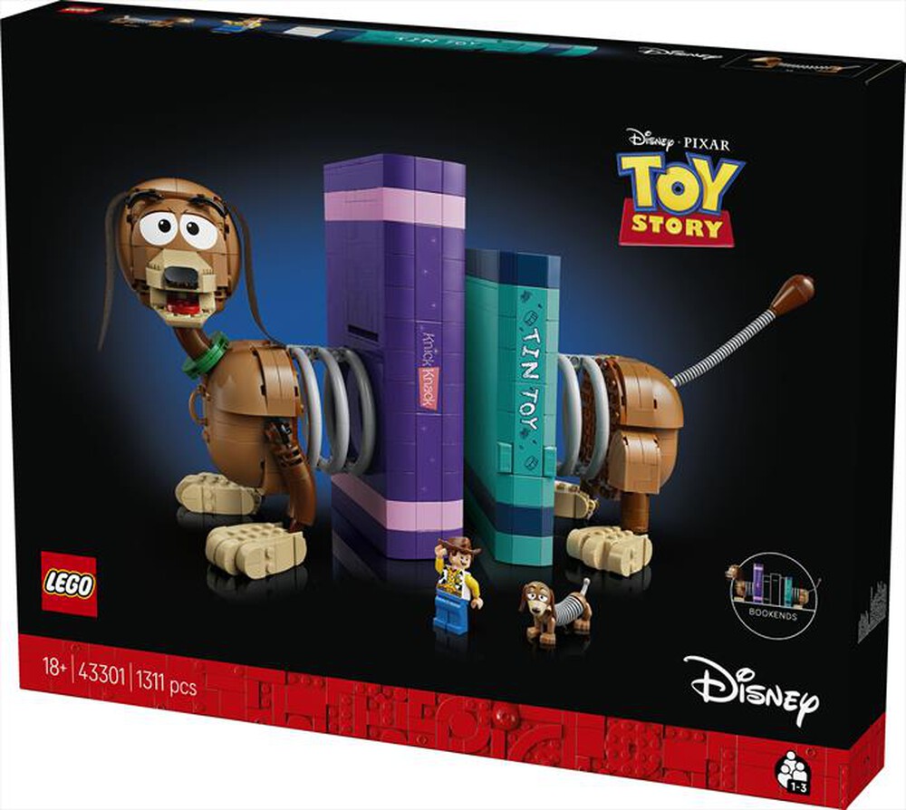 Immagine del prodotto LEGO - DISNEY Fermalibri di Slinky Toy Story - 43301