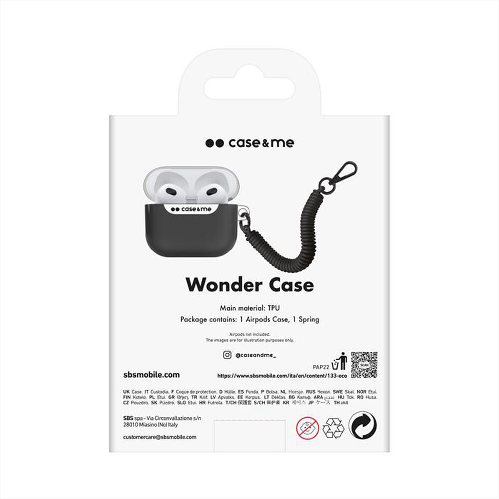 Immagine del prodotto CASEME - Cover CMAP3CASEK per AirPods 3-Nero