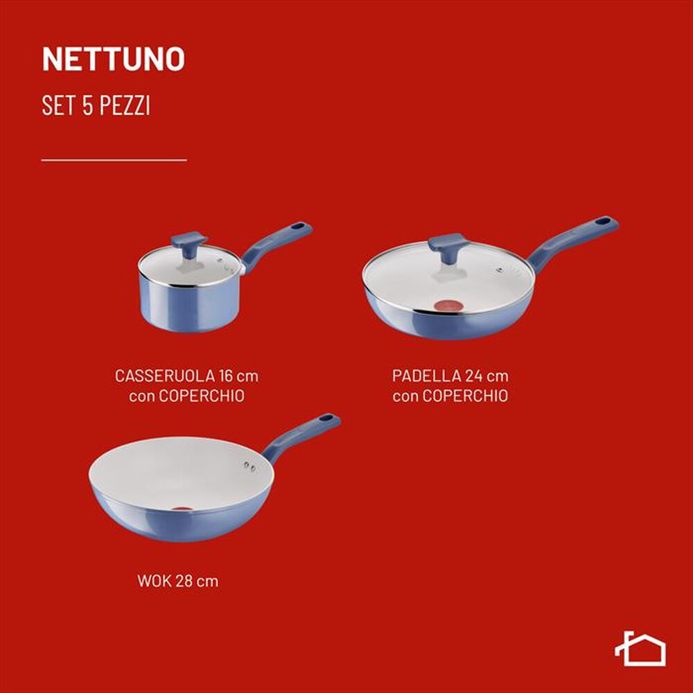 Immagine del prodotto LAGOSTINA - NETTUNO SET 5 PZ-Nettuno