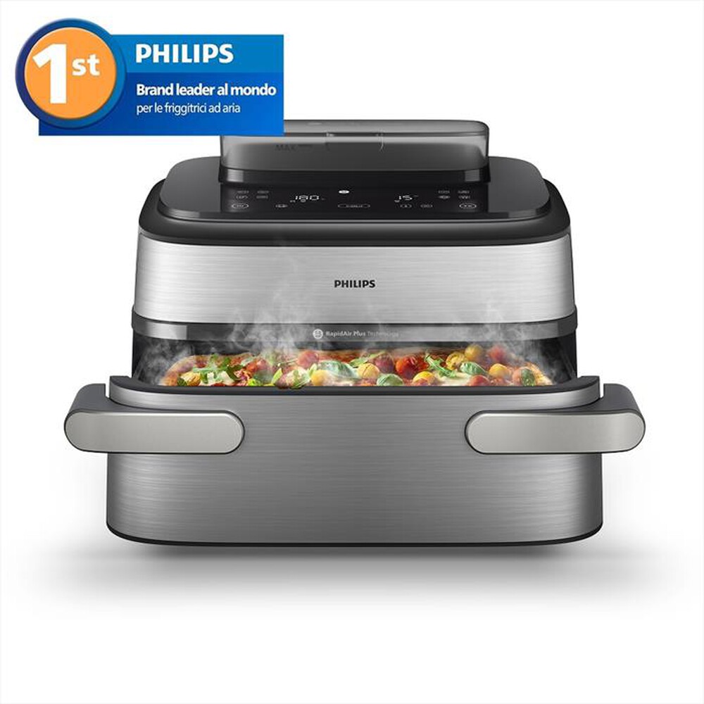 Immagine del prodotto PHILIPS - AIRFRYER SERIE 5000 DA 9.5L VAPORE, NA565/02-Inox