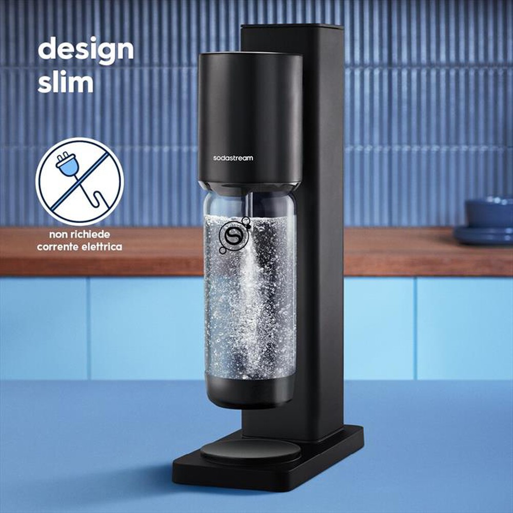 Immagine del prodotto SODASTREAM - Gasatore FRESH CON 2 BOTTIGLIE-NERO
