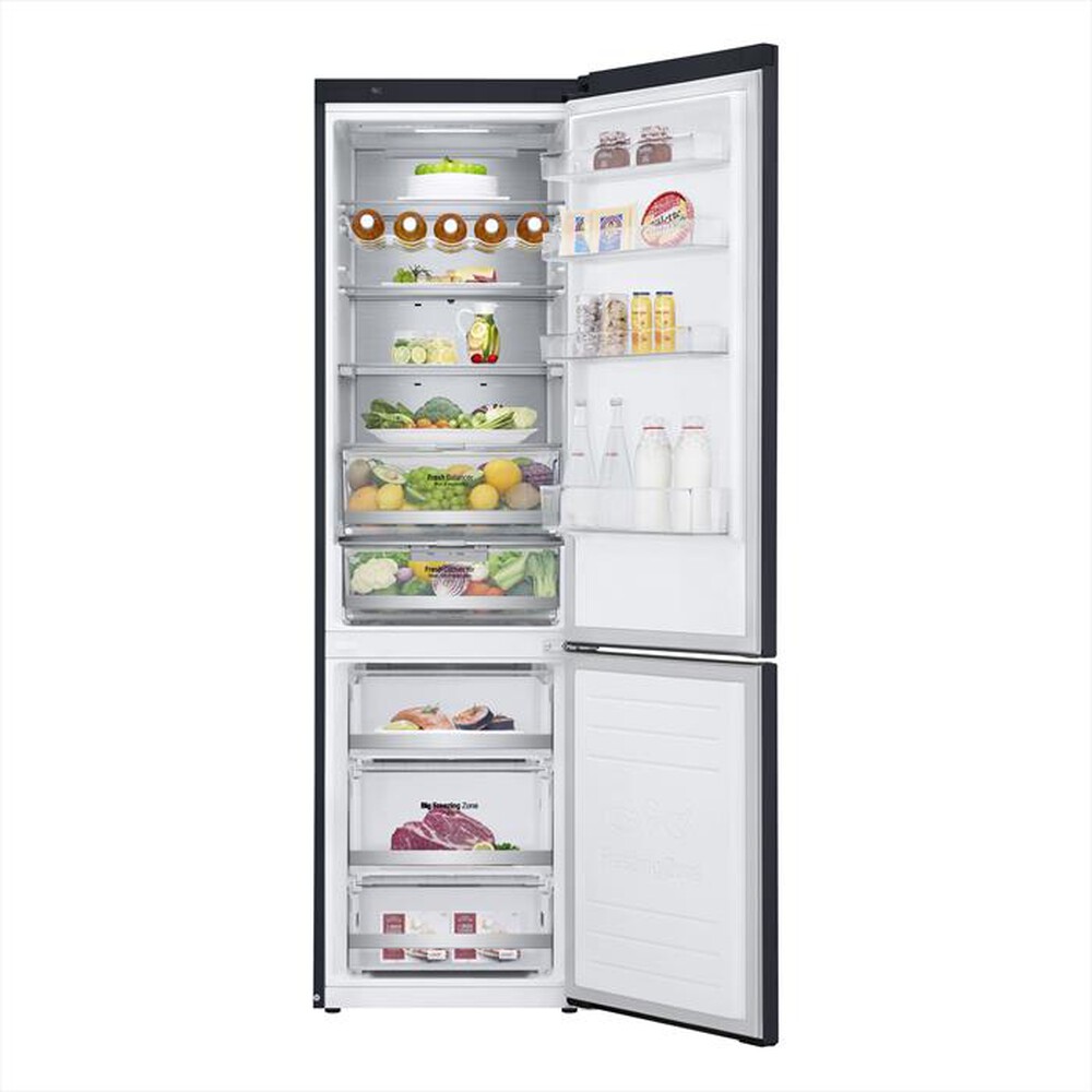 "LG - Frigorifero combinato GBB92MCABP Classe B 419lt-MATTE BLACK"