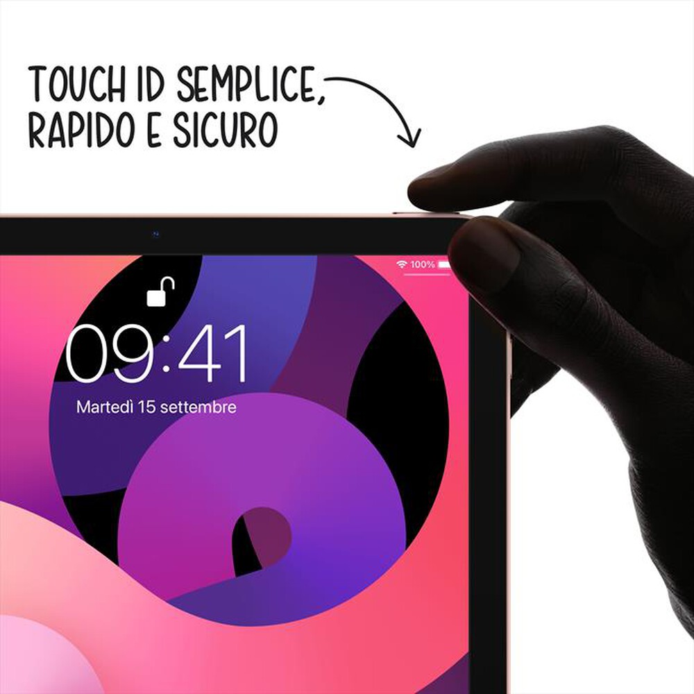 "APPLE - iPad Air Wifi + Cellular 64GB (2020)-Oro rosa"
