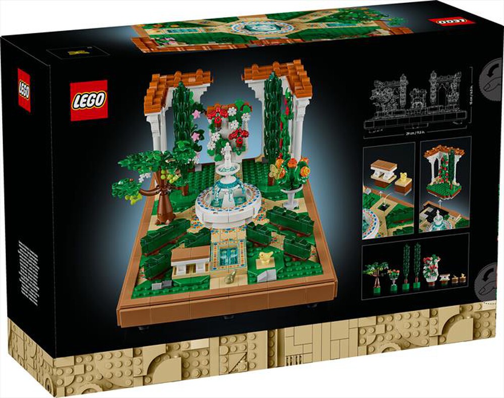 Immagine del prodotto LEGO - ICONS Il giardino della fontana 10359