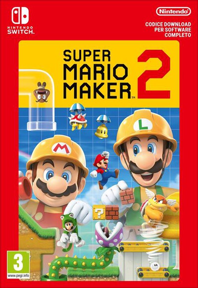 NINTENDO - SUPER MARIO MAKER 2 - CODICE DOWNLOAD