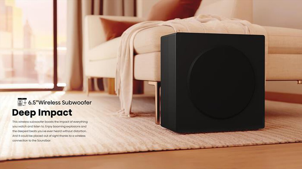 "HISENSE - Soundbar 3.1 HS3100-NERO"