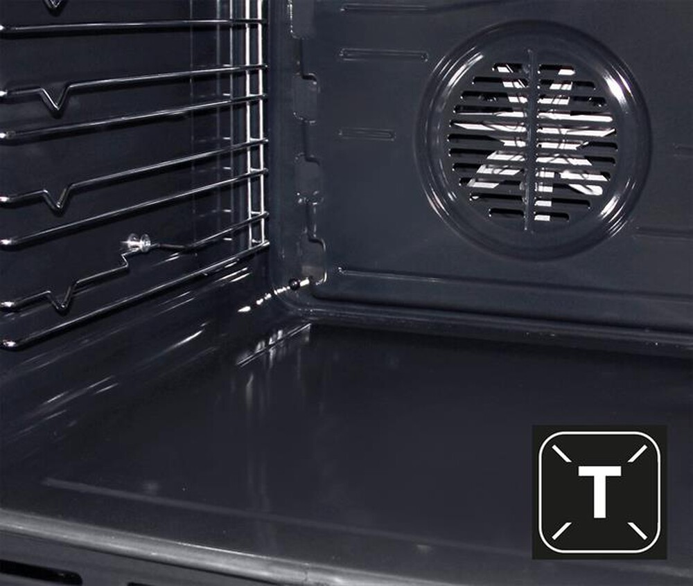 "GLEM GAS - Cucina SA66TMI Classe A-Inox"