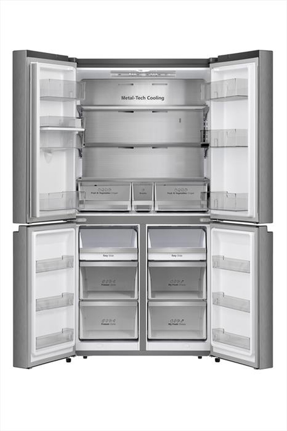 Immagine del prodotto HISENSE - Frigorifero 4 porte RQ758N4SWSE Classe E 606 lt-Ino