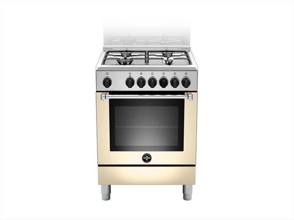 "BERTAZZONI LA GERMANIA - Cucina a gas AMN664ECRV Classe A-CREMA"