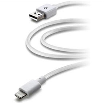 CELLULARLINE - USBDATACMFIIPD2MW Cavo per Apple ipad Air-Bianco
