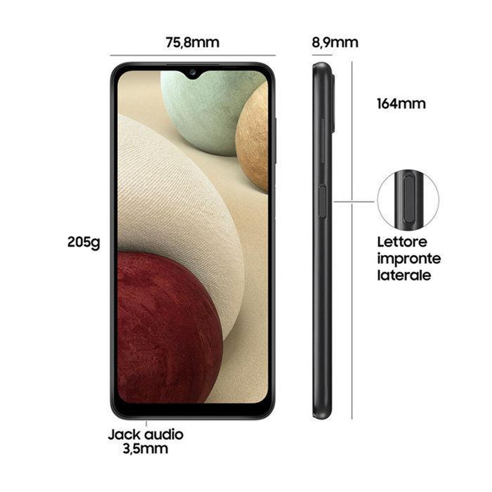 "VODAFONE - SAMSUNG Galaxy A12 4G 64GB-Black"