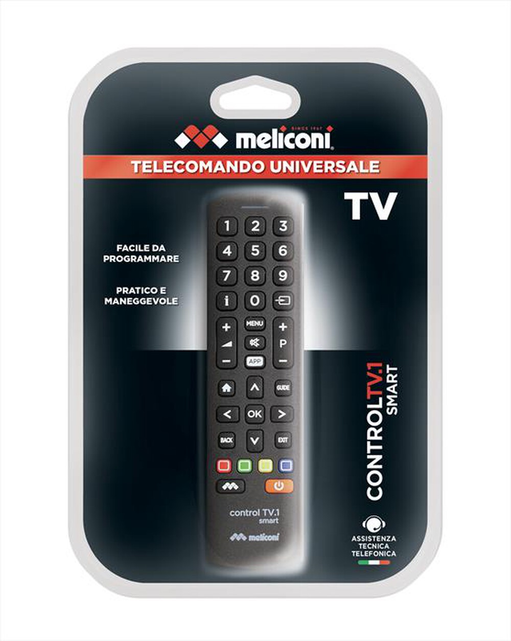 "MELICONI - CONTROL TV.1-ABS / Antracite"