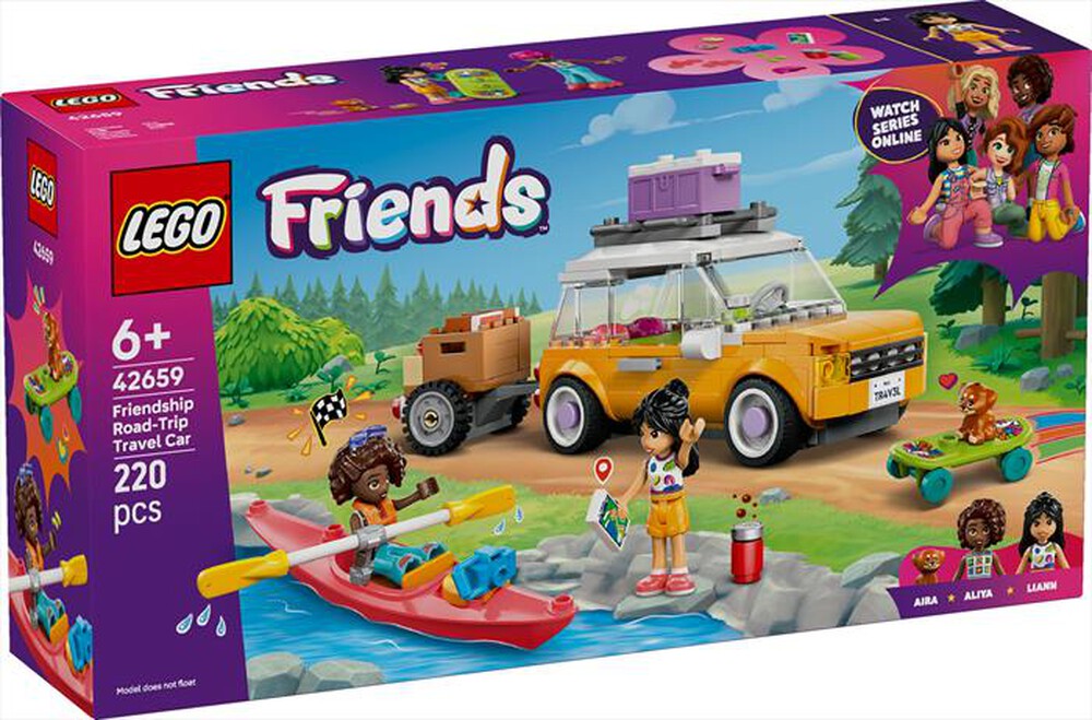 "LEGO - FRIENDS Viaggio in auto con il cucciolo - 42659"