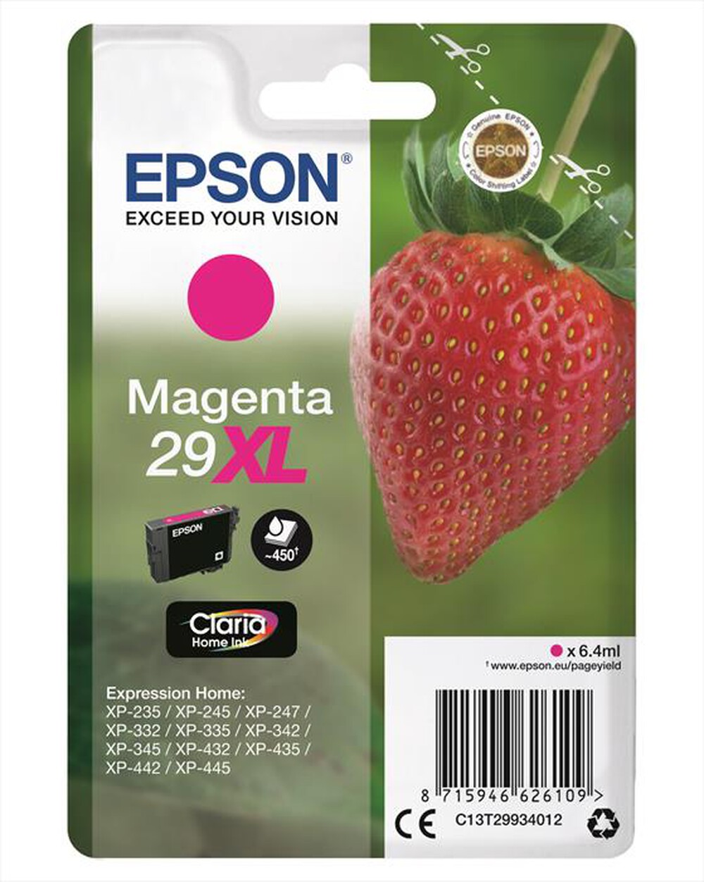Immagine del prodotto EPSON - C13T29934022-Magenta