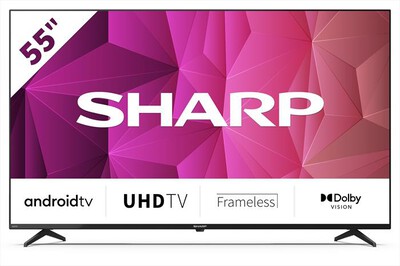 SHARP - Smart TV LED UHD 4K 55" 55FN7E-Nero