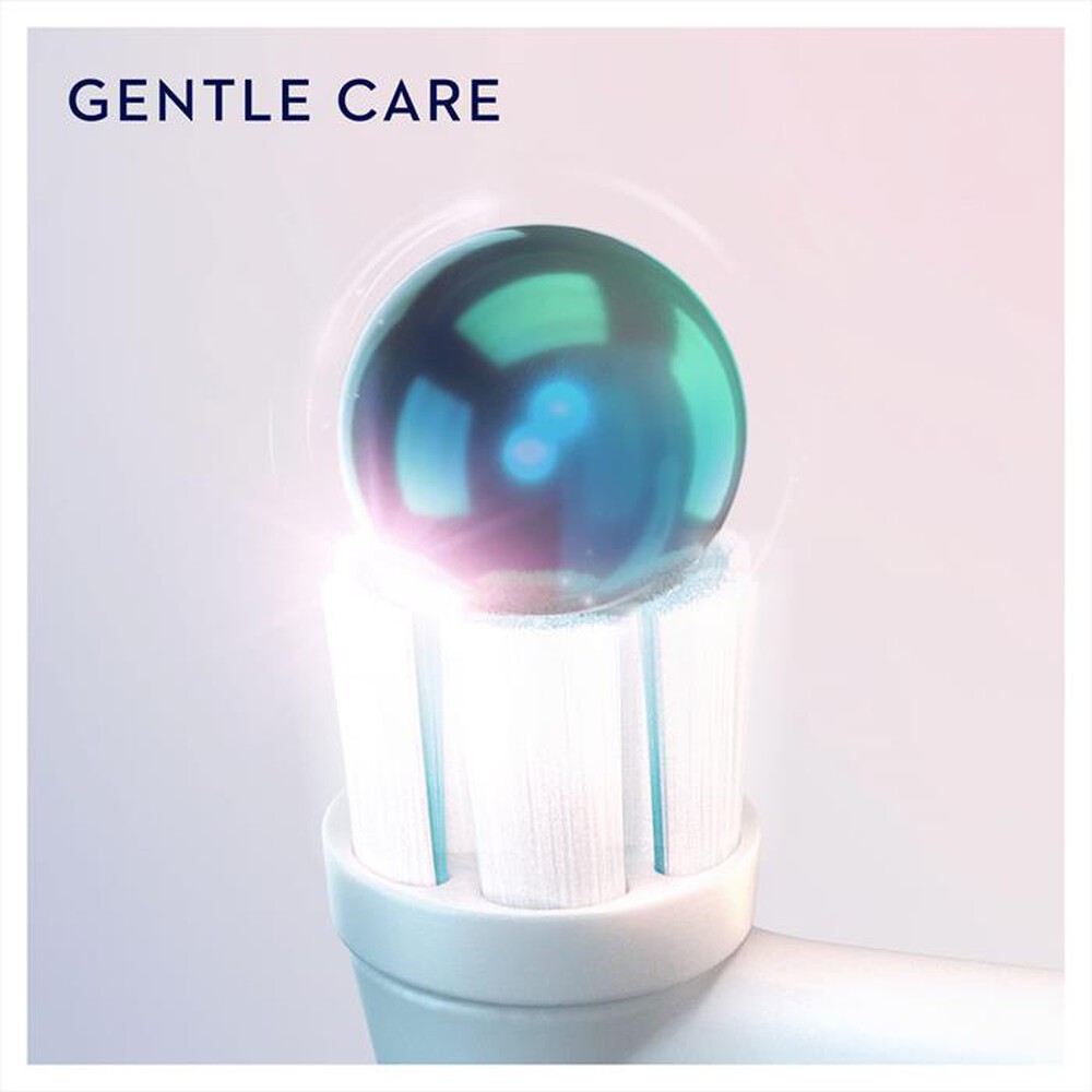 "ORAL-B - TESTINE IO GENTLE CARE 4 PZ-Bianco"