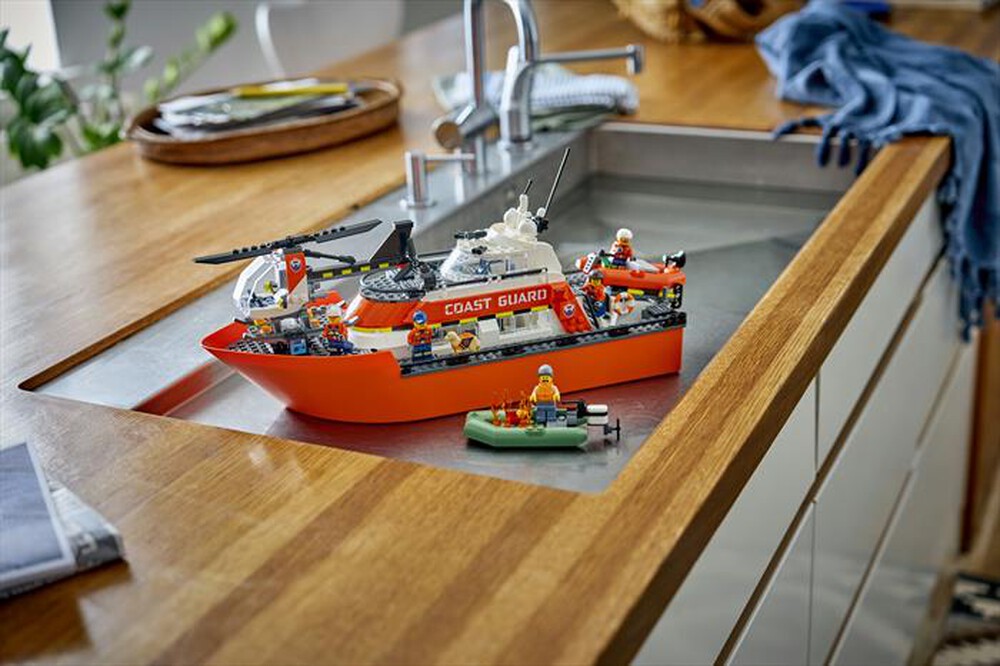 Immagine del prodotto LEGO - CITY Motoscafo di soccorso ed elicottero - 60504