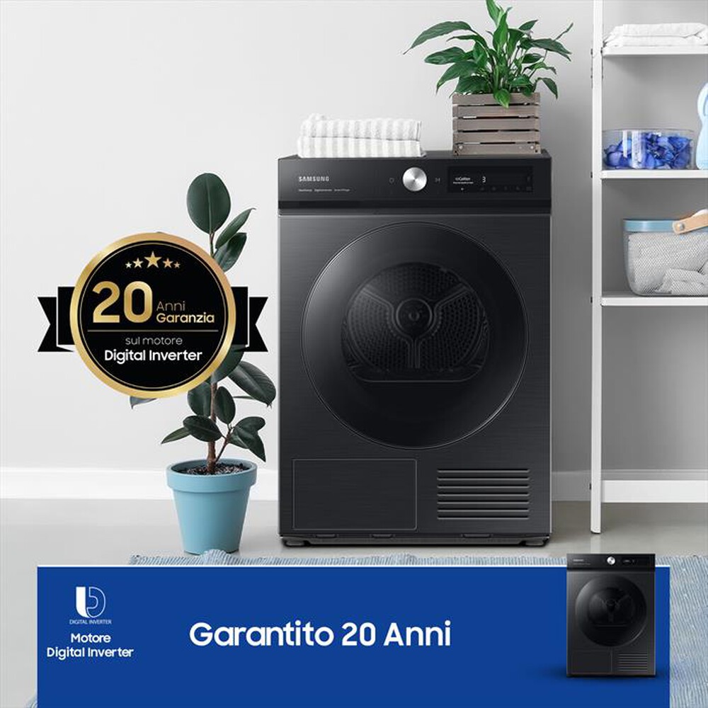 "SAMSUNG - Asciugatrice DV90BB7445GBS3 9 Kg Classe A+++-BLACK"