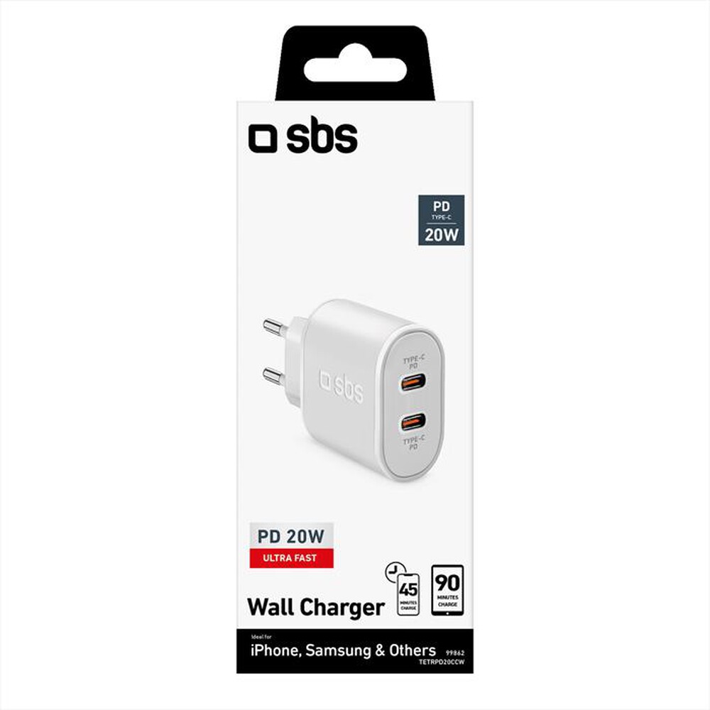 "SBS - TETRPD20CCW-Bianco"