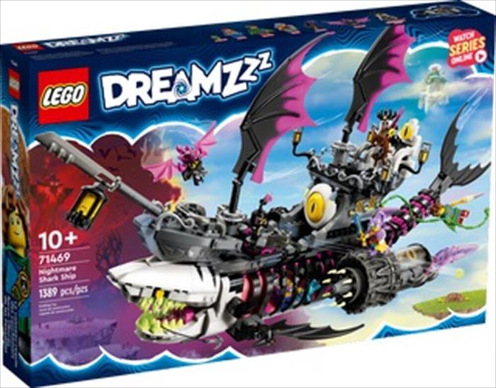 "LEGO - DREAMZZZ Nave-squalo Nightmare - 71469-Multicolore"