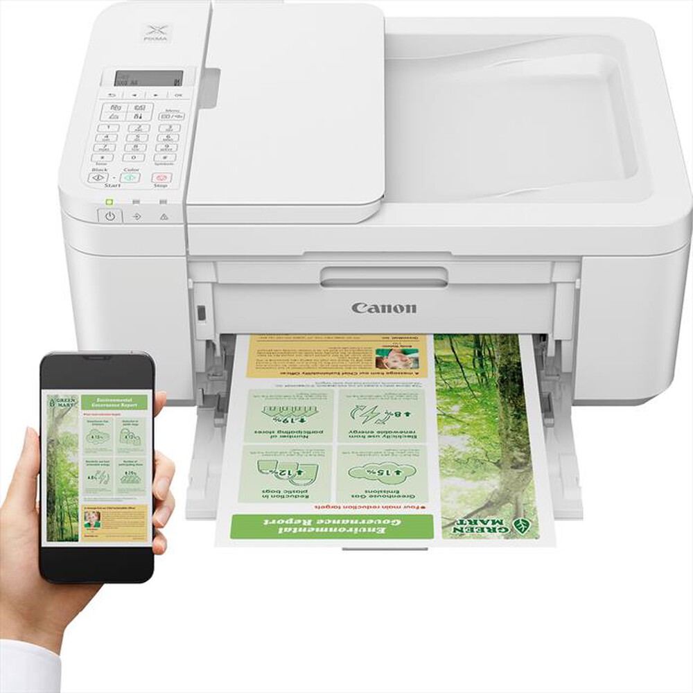 "CANON - Multifunzione PIXMA TR4751I-White"