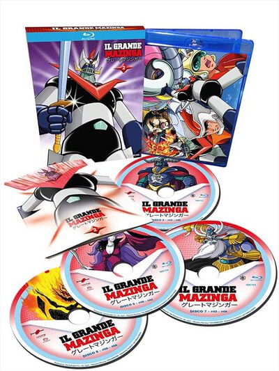 Anime Factory - Grande Mazinga (Il) #02 (3 Blu-Ray)