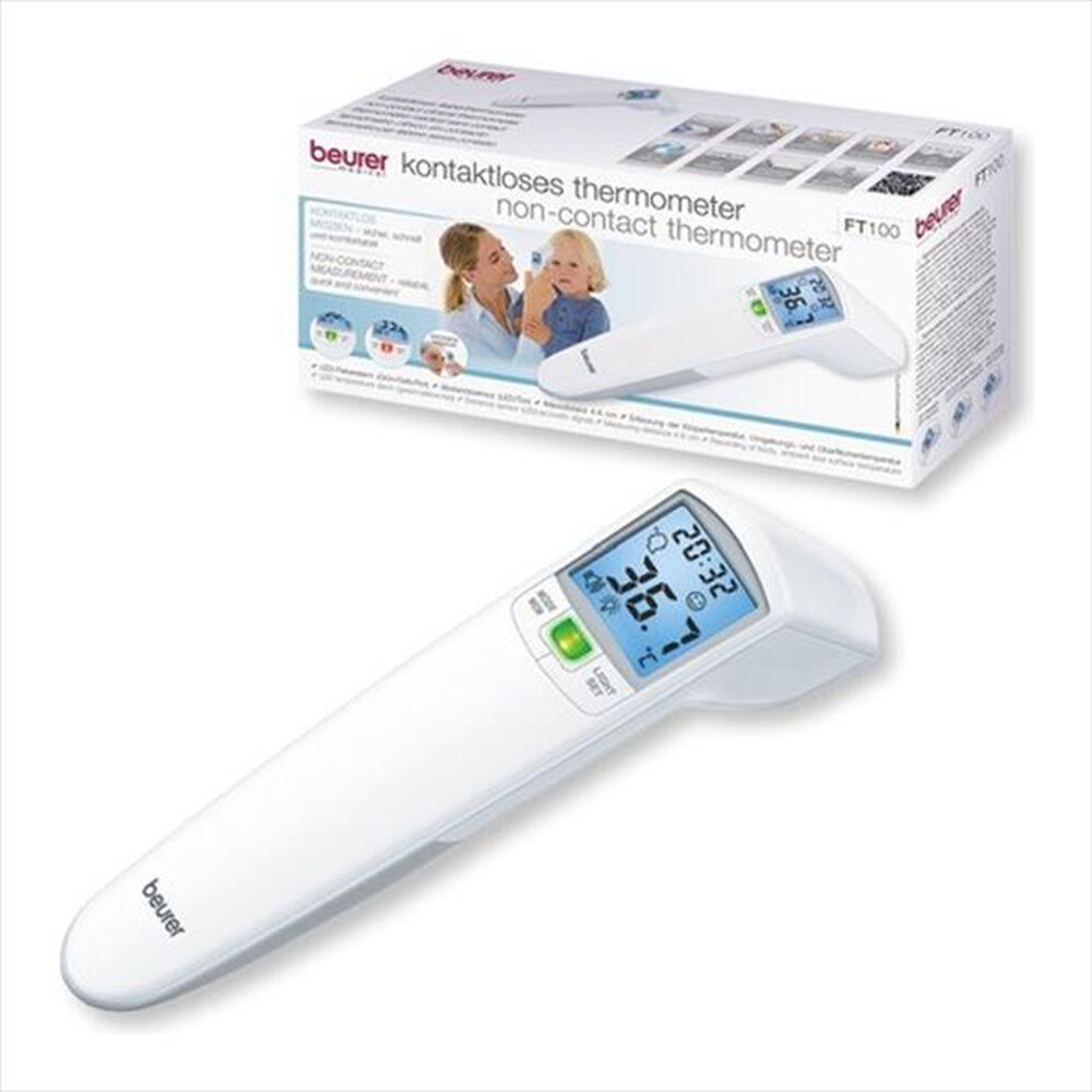 "BEURER - Termometro Senza Contatto FT100-Bianco"