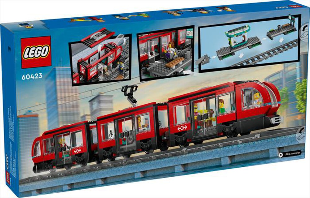 Immagine del prodotto LEGO - CITY TRAINS Tram e fermata del tram 60423