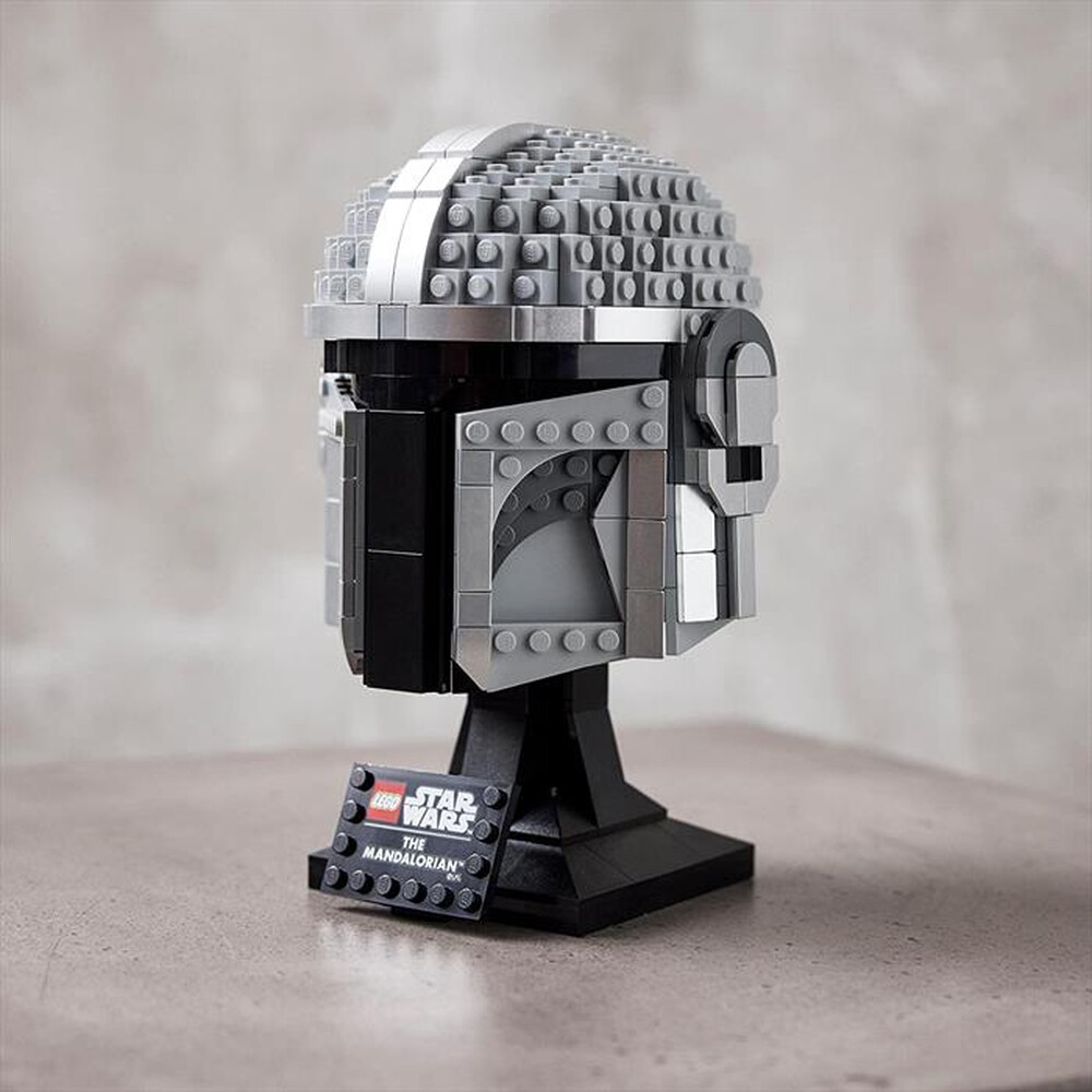 "LEGO - SW CASCO SERIE-75328-Nero/Grigio"