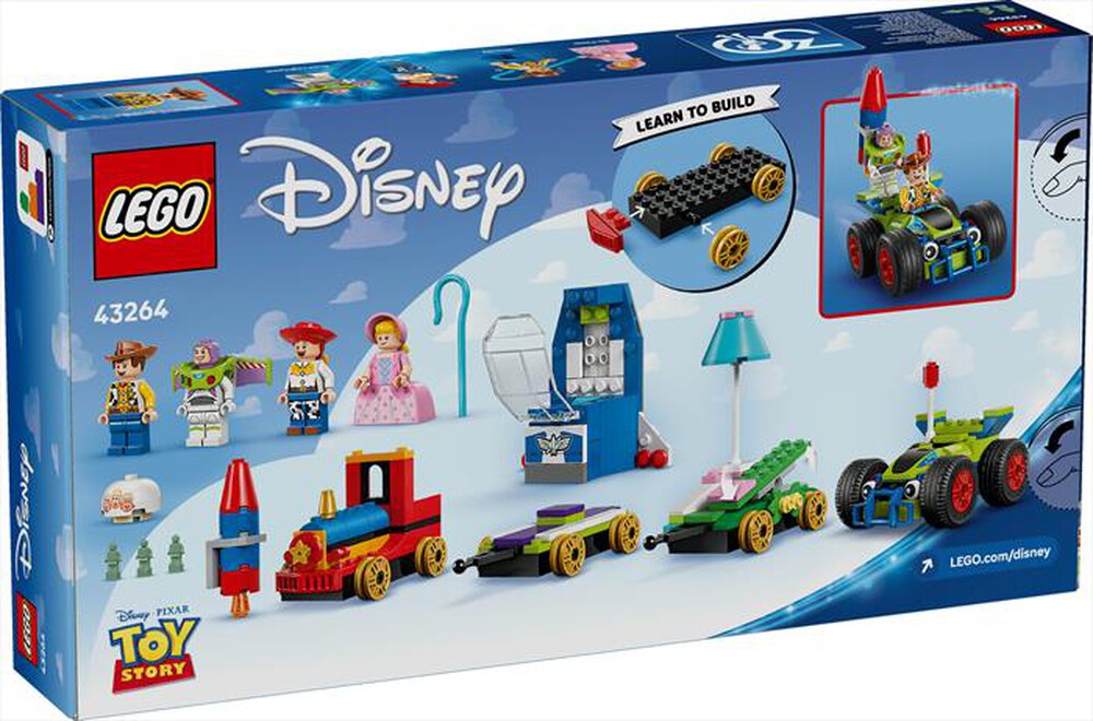 Immagine del prodotto LEGO - DISNEY Pixar Toy Story: Treno e Auto RC 43264