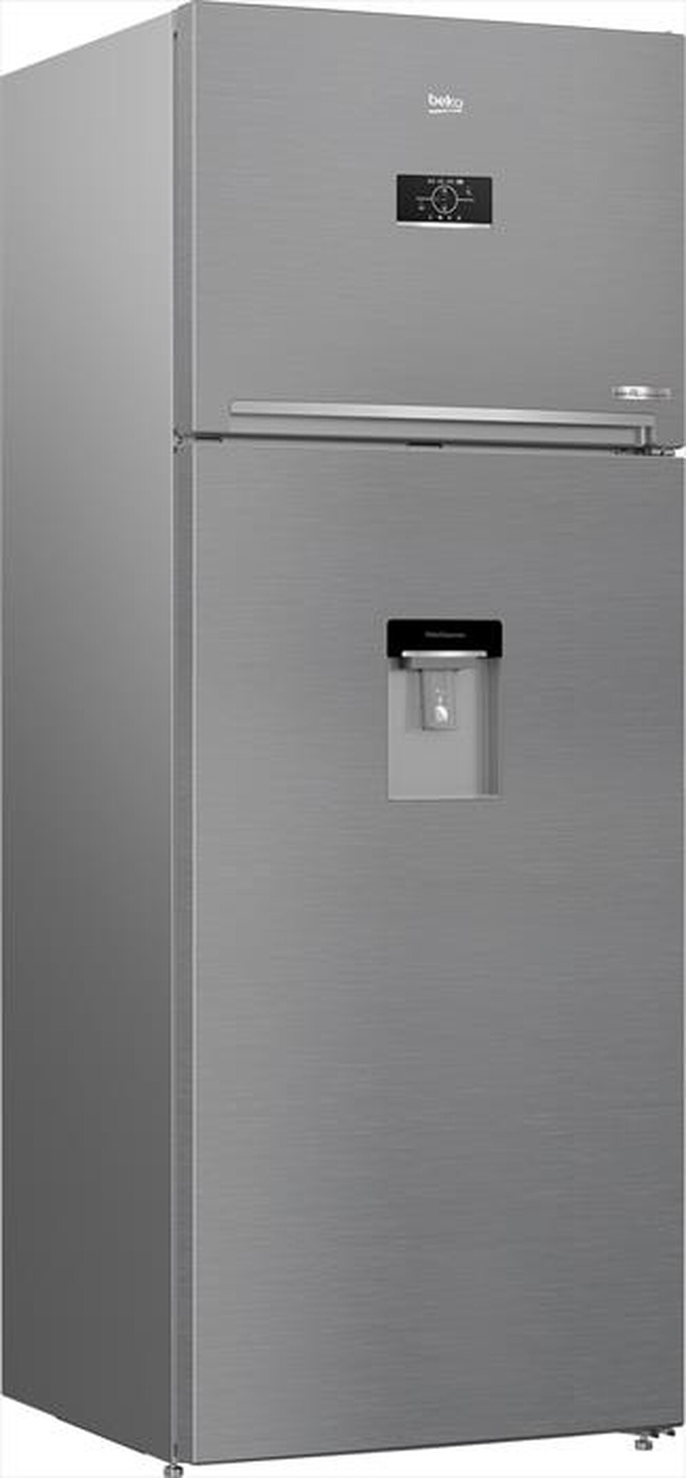 "BEKO - Frigorifero 2 porte RDNE455E40DXBN Classe E 406 lt-Argento"