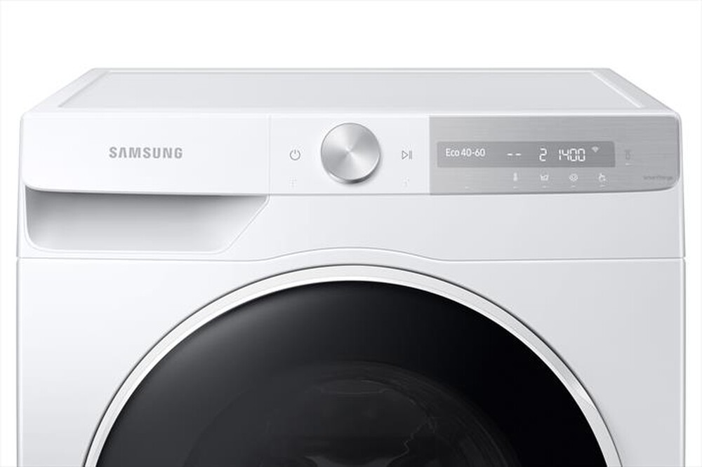 "SAMSUNG - Lavatrice WW90T734DWH/S3 ULTRAWASH AI CONTROL 9Kg-BIANCO CON OBLO' Shiny Black"