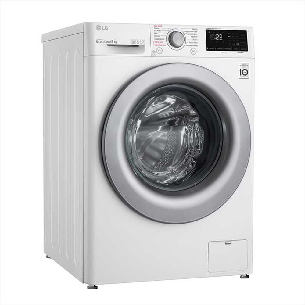 "LG - Lavatrice F2WV3S7S4E 7 Kg Classe D-White"