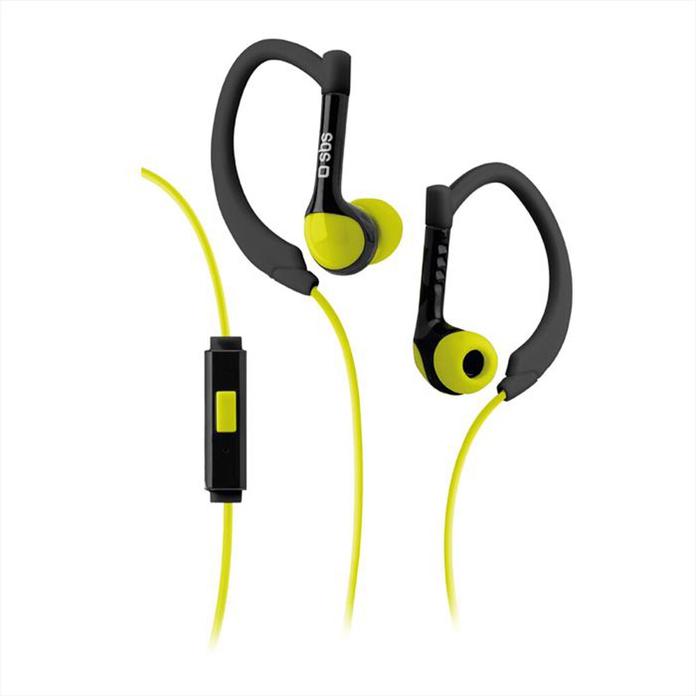 "SBS - Auricolari filo stereo in-ear Runway Sport iPhone-Giallo"