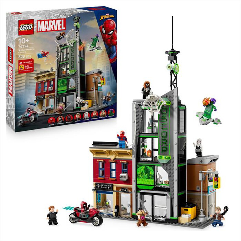 Immagine del prodotto LEGO - SUPER HEROES MARVEL Spider-Man contro Oscorp 76324