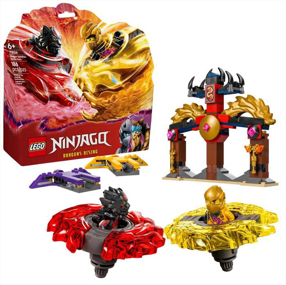 "LEGO - NINJAGO Battle Pack draghi dello Spinjitzu - 71826-Multicolore"