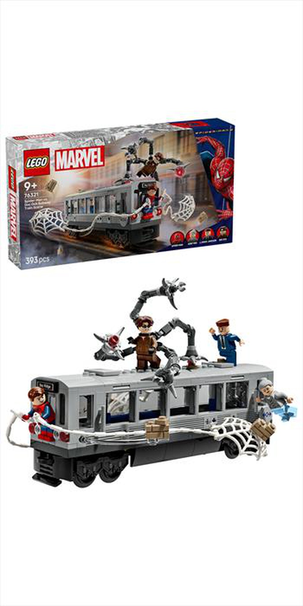 Immagine del prodotto LEGO - Spider-Man contro Doc Ock: duello sul treno 76321