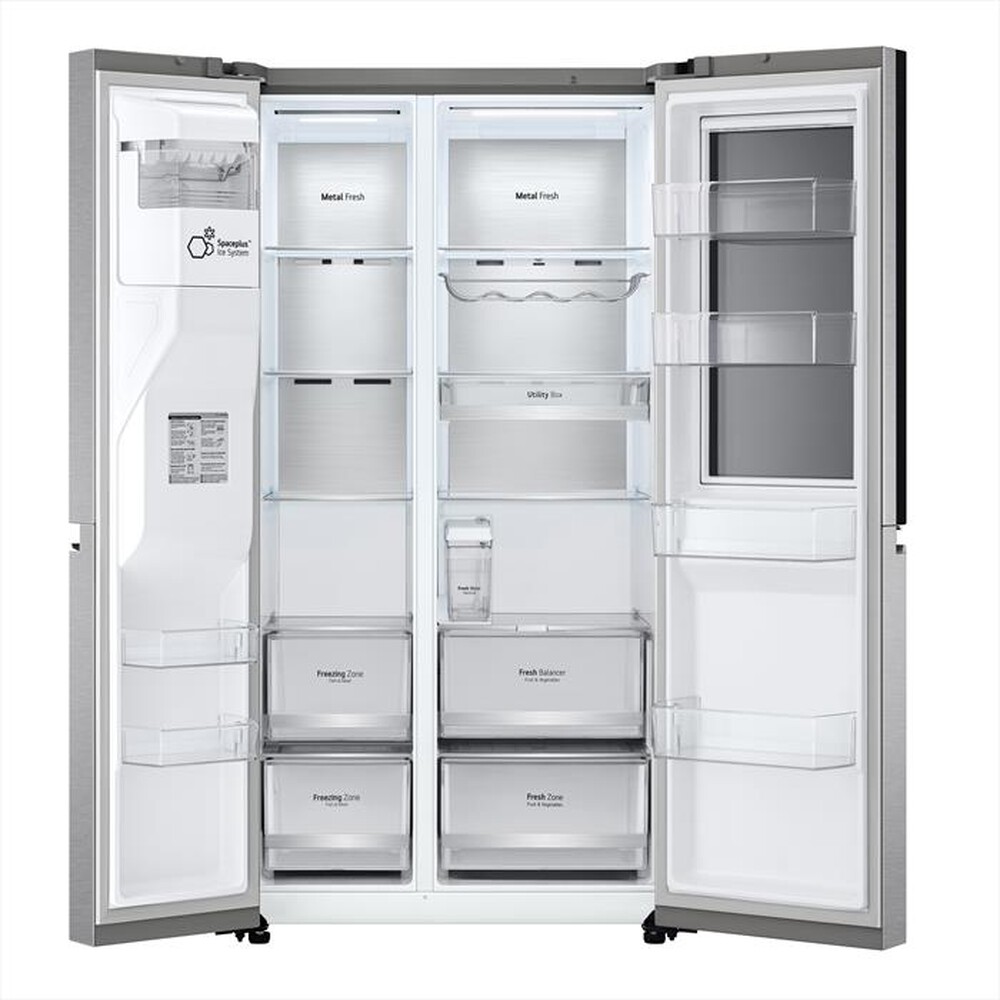 Immagine del prodotto LG - Frigorifero side by side GSXV91MBAF Classe F-Metal Sorbet